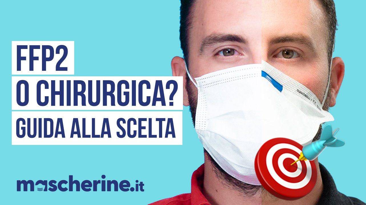 Differenza tra mascherina FFP2 e chirurgica: conoscerle prima di comprarle