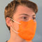 Mascherine Chirurgiche Colorate "Light Mask" DM tipo II (CE) - Made in Italy 5pz (€0,40/pz) Mascherine Mustang Healthy Division Arancione/Bianco 