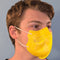 Mascherine Chirurgiche Colorate "Light Mask" DM tipo II (CE) - Made in Italy 5pz (€0,40/pz) Mascherine Mustang Healthy Division Giallo/Bianco 