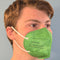 Mascherine FFP2 DoctorMask (CE) Made in Italy Mascherine DoctorMask di Qiu Lingyan Verde 