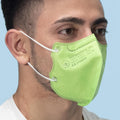 Mascherine Chirurgiche Colorate 5 pz "Light Mask" DM tipo II (CE) - Made in Italy Mustang Healthy Division Verde fluo