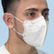 Mascherine Chirurgiche Colorate 5 pz "Light Mask" DM tipo II (CE) - Made in Italy Mustang Healthy Division Bianco/Bianco 