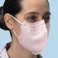 Mascherine Chirurgiche Colorate 5 pz "Light Mask" DM tipo II (CE) - Made in Italy Mustang Healthy Division Rosa/Bianco 