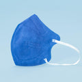 Mascherine MIIA 5 strati colorate per bambini DM classe 1 tipo IIR (CE) - Made in Italy DoctorMask Blu 