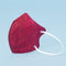 Mascherine MIIA 5 strati colorate per bambini DM classe 1 tipo IIR (CE) - Made in Italy DoctorMask Bordeaux 